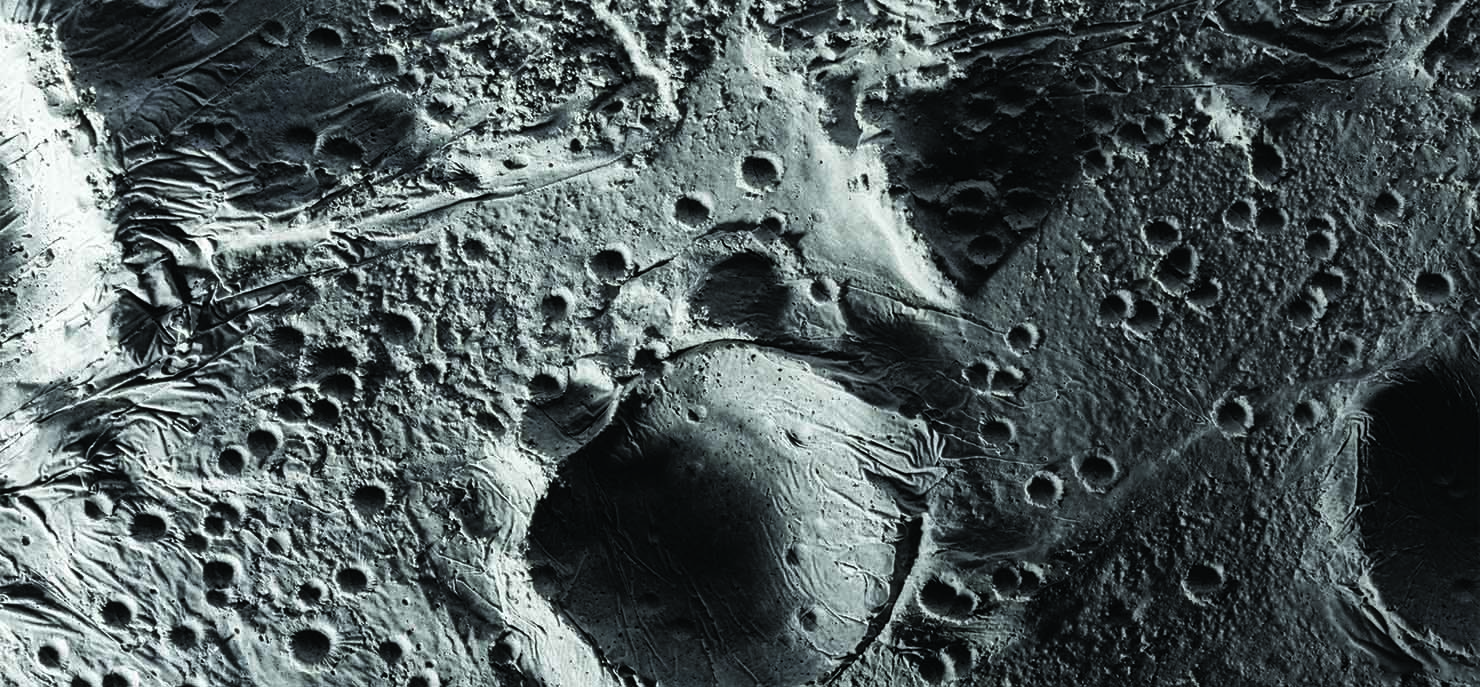 Moon surface